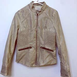 BKE outerwear leather jacket
